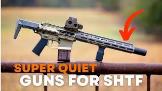 TOP 6 Super Quiet Guns for SHTF