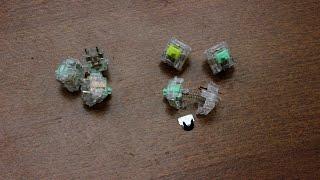 Alps x Cherry MX: Teardown - ZealPC Clickiez switches!