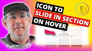 Divi Theme Icon To Slide In Section On Hover