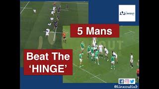 Lineout Defence: Beat the 'Hinge' - 5 man lineouts