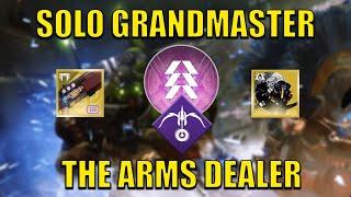 Solo The Arms Dealer Grandmaster Nightfall - Prismatic Hunter (Platinum, 26:01) [Destiny 2]