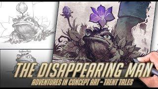 Adventures in Concept art - The Disappearing Man (Trent Tales)