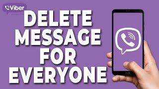 How to Delete Message in Viber For Everyone