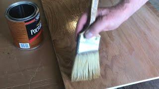 TIPS and techniques on how to apply polyurethane EVENLY like a pro