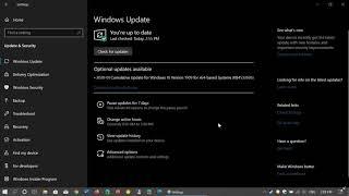 Optional Cumulative updates Released for Windows 10 version 1903 1909 January 28th 2020