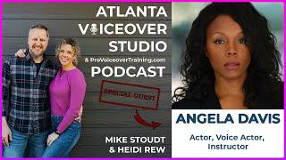 Atlanta Voiceover Studio Podcast: On-Camera Acting VS Voice Over Acting w/Actress Angela Davis