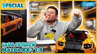 Sägt weiter am LEGO Technic Status - CaDA C61502W Mazda RX-7 im Review