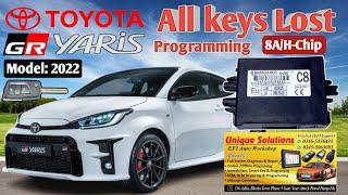 Toyota Yaris 2022 All Keys Lost Programming