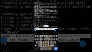 How to fix "wget": library "libssl.so.3" not found: needed by main executable in termux