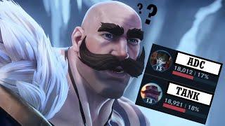 Wild Rift: BRAUM BUT I DO MORE DAMAGE THAN MY ADC ??!