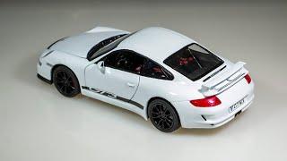 Review Porsche 997 GT3 Clubsport by Welly 1:24 customize