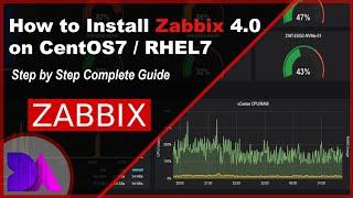 How to Install Zabbix on CentOS7 / RHEL7 - Server Monitoring Easiest Way