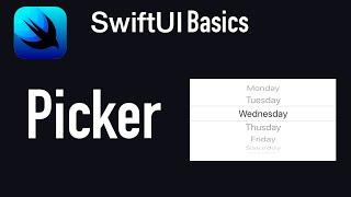 SwiftUI Basics for Beginners: How to use a Picker?
