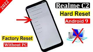 Realme C2 Hard Reset |  Realme C2 Forgot Password Without PC | (RMX1945) Ka Pattern Lock Kaise Tode