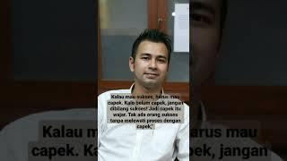 quots tips sukses ala raffi ahmad #shorts #motivasi #shortsvideo #viral #raffiahmad