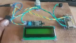 Mq2 Gas sensor with esp8266