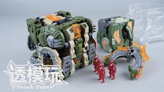 【SwiftTransform】Super Machine Cube! ! 52TOYS BEASTBOX CAMEL OASIS 猛兽匣 绿洲 52骆驼  透模玩速变