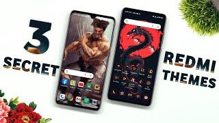 3 Top Secret Redmi/Miui Themes - Try Now ! || Miui 14 Themes