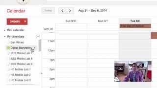 How To: Embed a Google Calendar on Another Website