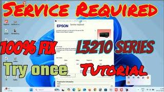 Fix Epson L3210 Service Required in 5 Minutes with These Pro Tips