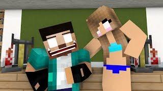 MONSTER SHOOL : BREWING HEROBRINE GIRL CHALLENGE - MINECRAFT ANIMATION