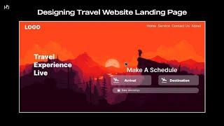 Creating Travel Website Landing Page In Figma