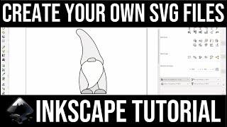 Inkscape tutorial - Inkscape SVG tutorial - Inkscape trace bitmap - Inkscape trace - easy Inkscape