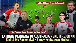 KEJUTAN BESAR DI LATIHAN PERDANA! Heboh Elkan Baggot • Emil Pamer aksi depan Kluivert? Sandy Girang