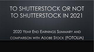 Shutterstock: Is it worth it in 2021? Year End 2020 earnings summary and comparison with Adobe stock