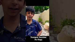 Youngest YouTuber of Pakistan | HS VLogs #trending #viral #youngestyoutuber #pakistan