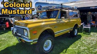 Overland 1972 Chevy K5 Blazer with Vintage Camping Gear