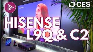 Hisense Launch New L9Q UST and C2 Projectors | CES 2025