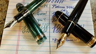 Which One??? ‍️ Pilot Custom 74 F nib vs Platinum 3776 Century M nib