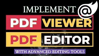 Blazor : PDF Viewer and Editor || PDF Editor || Syncfusion