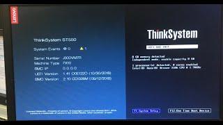 Lenovo thinkserver SR650 RAID configuration | XClarity Provisioning Manager  ThinkSystem ST550