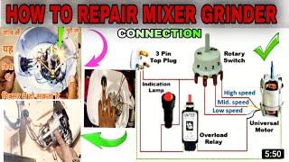 Mixer grinder repair dead problem /mixer grinder common fault.