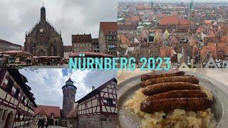 Nürnberg Franken Urlaub in Deutschland 2023 Teil4 Sehenswürdigkeiten Kaiserburg Altstadt Restaurants