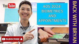 ADJUSTMENT OF STATUS 2024 : BIOMETRICS APPOINTMENT  #k1visa #adjustmentofstatus