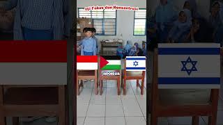 Indonesia, Palestina, atau IsraelKelas 4 #shorts