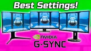 Best G-Sync Settings: In-Depth Monitor Guide!