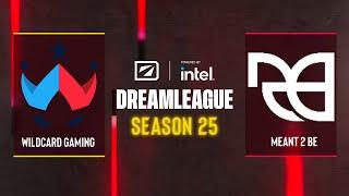 Dota2 - Wildcard Gaming vs Meant 2 Be - DreamLeague Season 25 - North America - Closed Qualifier