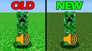 old vs new sound minecraft