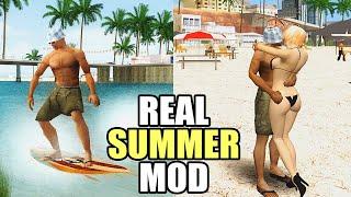 Beautiful Real SUMMER in GTA San Andreas 2024