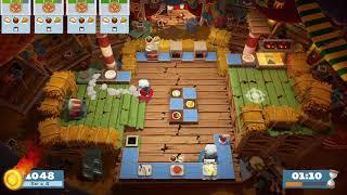 Overcooked! 2 Carnival of Chaos Speed run 3 star (2 player co-op)