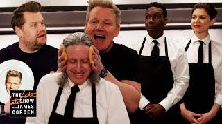 Gordon Ramsay Tricked Into Opening Restaurant with James Corden