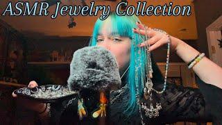 ASMR With My Jewelry Collection  (Necklaces, Bracelets, Rings, Earrings)