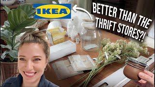 Looks Vintage, but it's IKEA: How to Shop IKEA for Vintage Home Decor on a Thrift Store Budget!