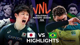 HISTORICAL MATCH | JAPAN vs BRAZIL | Men's VNL 2023