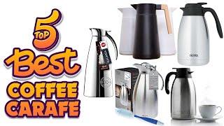  Top 5 Best Coffee Carafe 2022 - Reviews & Buying Guide