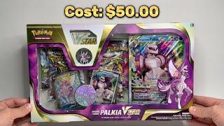 Palkia VSTAR Premium Collection - Satisfying Pokemon Card unboxing